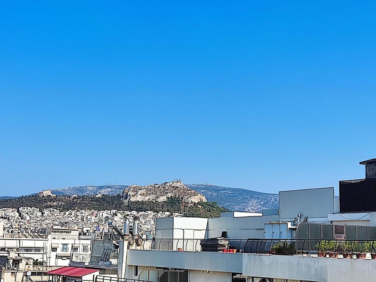 Voda Luxury Residence #102 - Acropolis View Rooftop Aten Exteriör bild